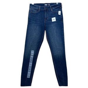 Old Navy Women's Skinny Jeans - Dark Blue